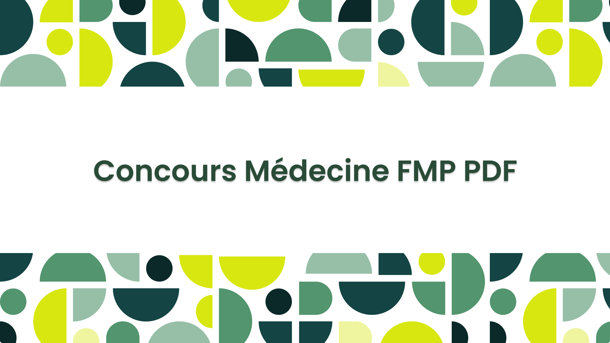 Guide Préparation de Concours de Médecine au Maroc: PDF à télécharger: feature image